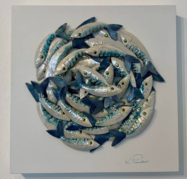 - a Ceramic by Kate Panter, measuring 30 x 30 cm (H x W) £250